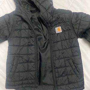 Boys Black Carhartt Jacket